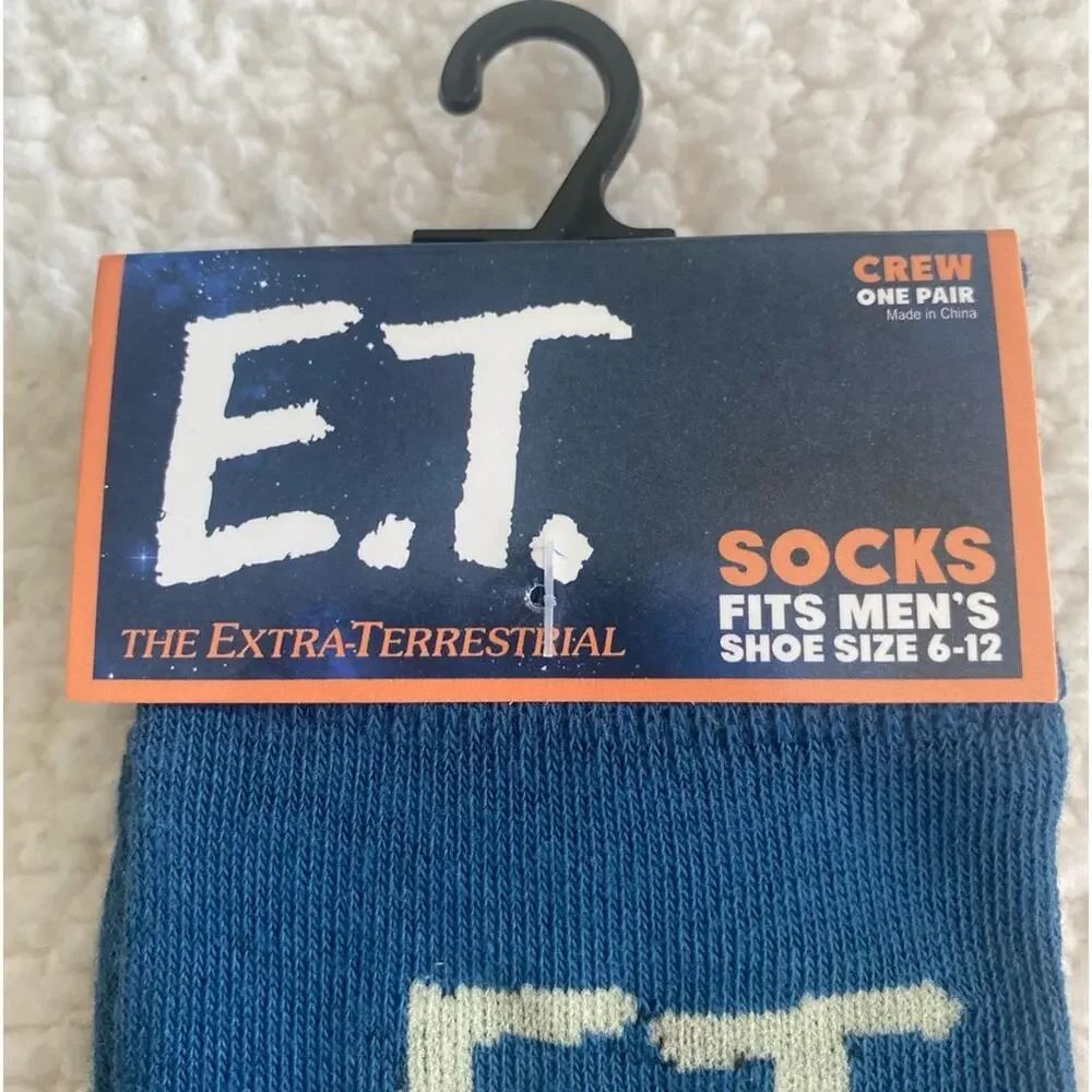Universal E.T. The Extra-Terrestrial Crew Socks